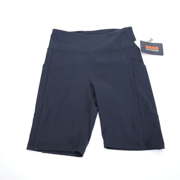 Bass Outdoor Womens Hayduke Tech Biker Shorts - XS - Black - NWT - Picture 4 of 9